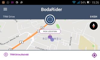 BodaRider - Beta capture d'écran 2