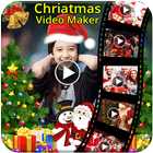 Christmas Movie Maker with Music أيقونة