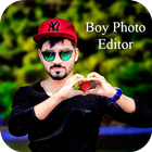 Boy photo editor biểu tượng