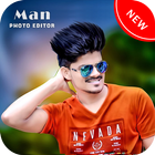 Man photo editor آئیکن