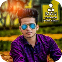 Man sunglasses Photo editor