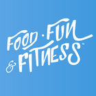 Food, Fun and Fitness Zeichen