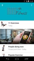 Target On Fitness الملصق