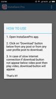 InstaSave Pro ảnh chụp màn hình 1