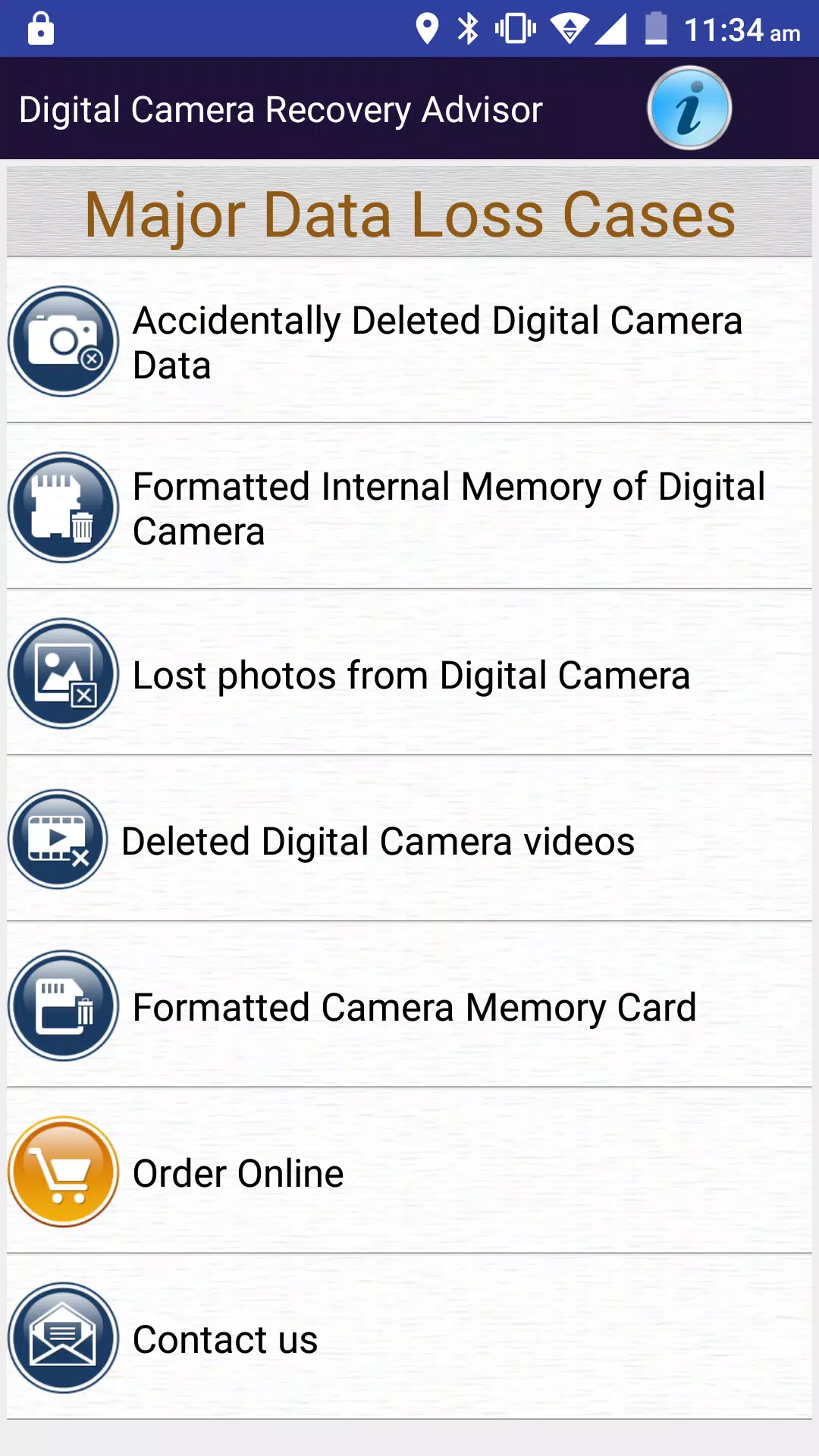 Digital Camera Data Recovery APK for Android Download