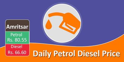 Daily Petrol Diesel Price :Fuel Price Daily Update Affiche