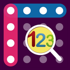 Number Search Puzzle Free icône