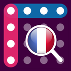 Learn French Word Search Game أيقونة