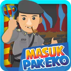 Masuk Pak Eko Jebret - Game Lempar Pisau Viral