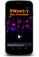 FM 107.7 San Jeronimo الملصق