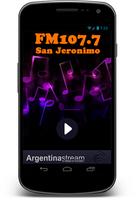 FM 107.7 San Jeronimo Affiche