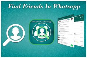 Friend Search for WhatsApp Affiche