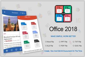 Office 2018 poster