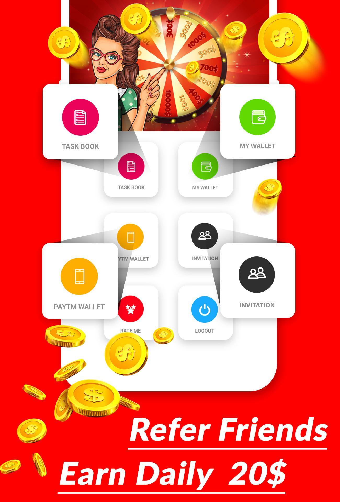 Make Money Online Spin To Win For Android Apk Download