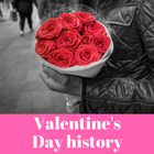 History of Valentine's Day ikona