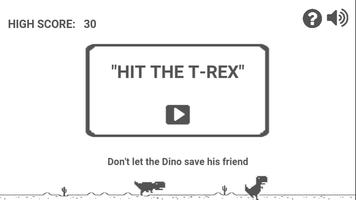 Hit The Dino T-Rex Affiche