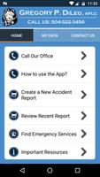Greg DiLeo Injury Help App capture d'écran 1