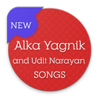 Alka Yagnik and Udit Narayan Songs icône