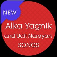 Alka Yagnik and Udit Narayan Songs capture d'écran 1