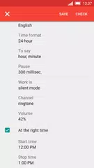 Descargar XAPK de Speaking clock DVBeep