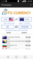 FX Currency Converter Offline capture d'écran 1