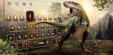 3D Dinosaur Keyboard Theme