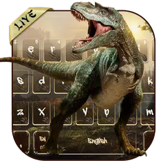 3D Dinosaur Keyboard Theme