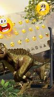 3D Dinosaur Keyboard Theme اسکرین شاٹ 2