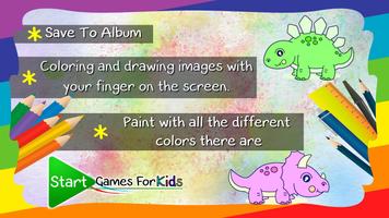 Dinosaurs Coloring Book Game screenshot 3