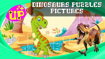 Dinosaurs Puzzles Pictures poster