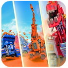 Super dino Adventure trux  game 1 أيقونة