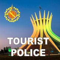 Tourist Police Brasília Brasil الملصق