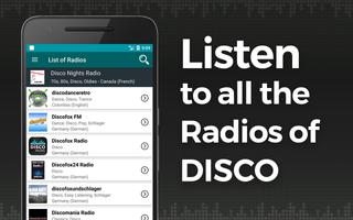 Disco Musik Radio Plakat