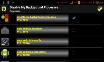 Disable Background Processes Ekran Görüntüsü 1