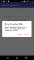SecurityLogAgent Disable ภาพหน้าจอ 1