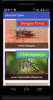 Mosquito Type and Diseases الملصق