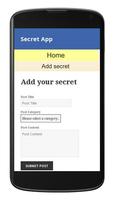 Secret App capture d'écran 1
