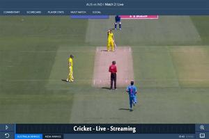 Live Cricket Streaming capture d'écran 1