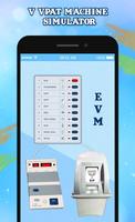 VVPAT Electronic Voting Machine Simulator Cartaz