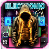 Electronic music DJ keyboard иконка