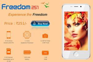 Freedom 251 Fast Register 海报