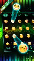 DJ Waves 3D Theme&Emoji Keyboard ภาพหน้าจอ 3