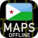 🌏 Cartes GPS de Djibouti: Carte hors ligne APK