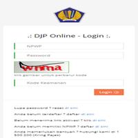 1 Schermata E-Filling DJP Online