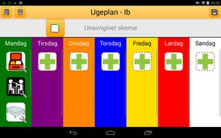 Ugeplan screenshot 1