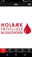 Poster Holbæk Frivillige Bloddonorer