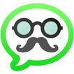 ”Mustache Anonymous Texting SMS