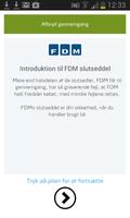 FDM slutseddel Affiche