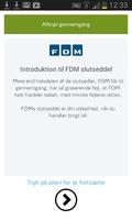 FDM slutseddel پوسٹر