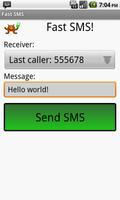 FastSMS الملصق